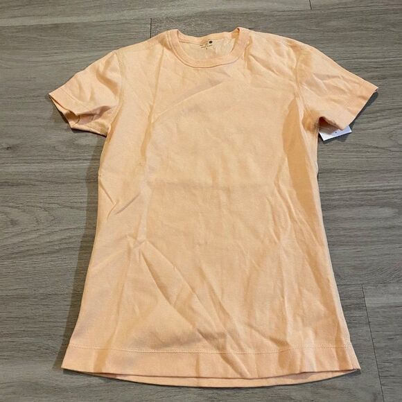 NWT Three dots peach casual comfort cotton short sleeve t shirt size small - Picture 1 of 4